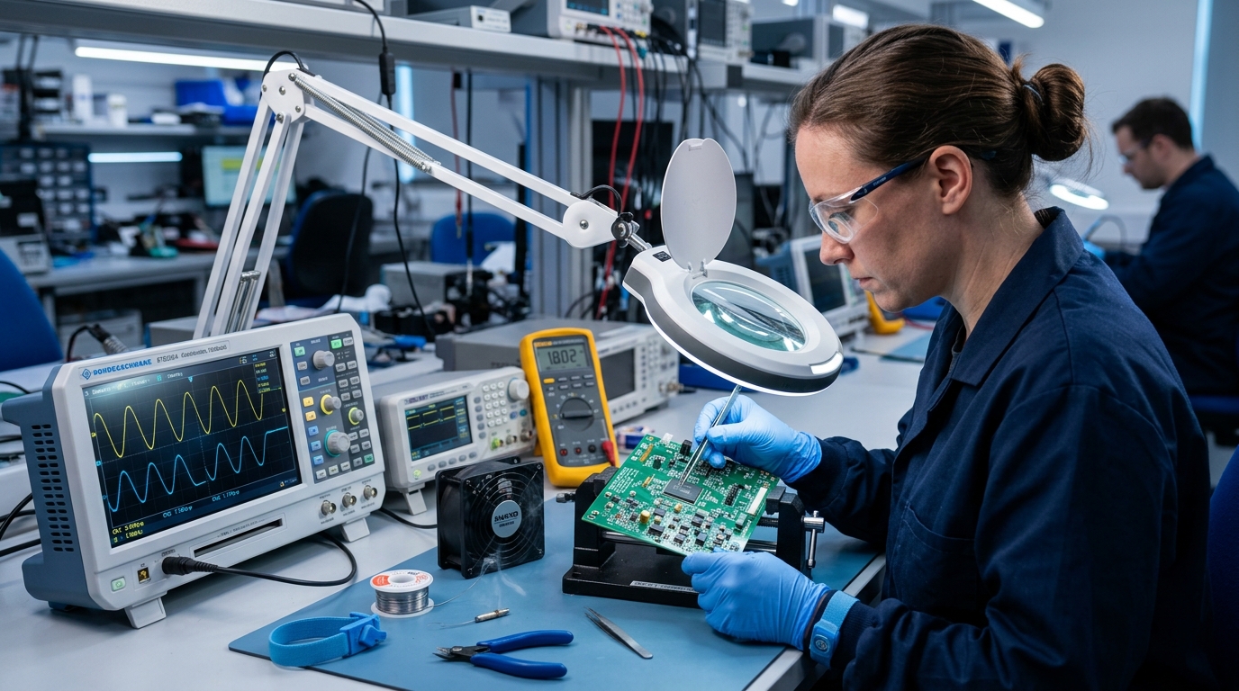 Certified Electronics Technician credential — illustrative